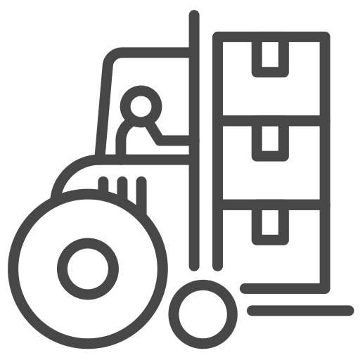 Forklift Generic outline icon