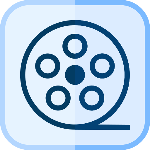 Film Generic color fill icon