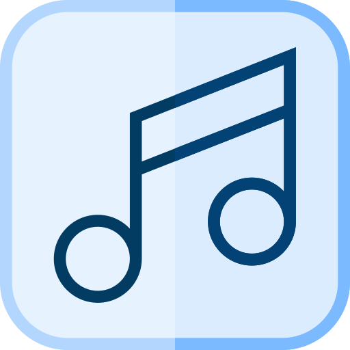 Musicalnotes Generic color fill icon