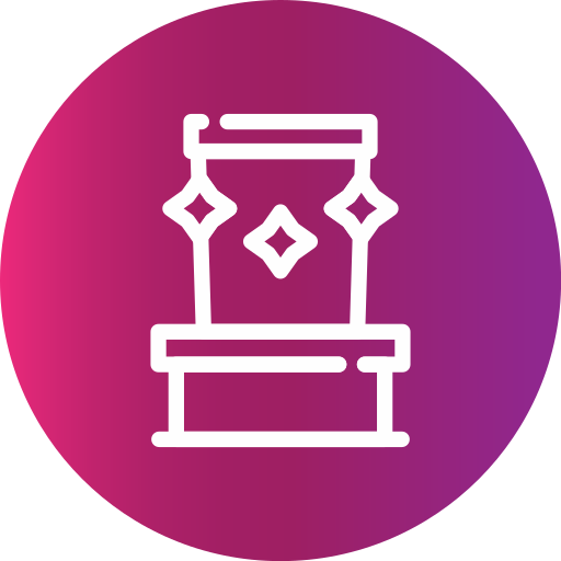 Dressing table Generic gradient fill icon
