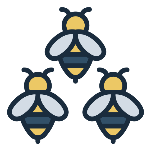 Swarm Generic color lineal-color icon