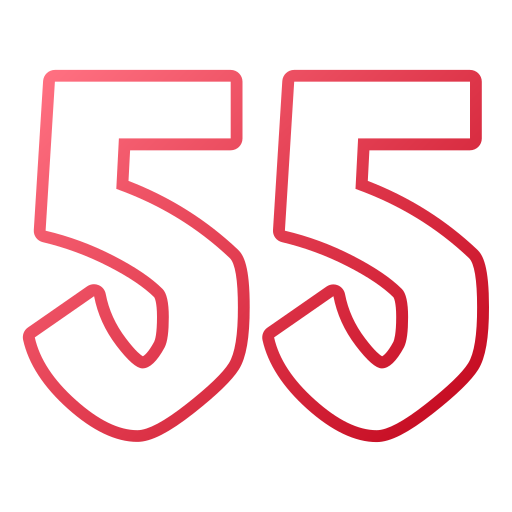 55 Generic gradient outline icon