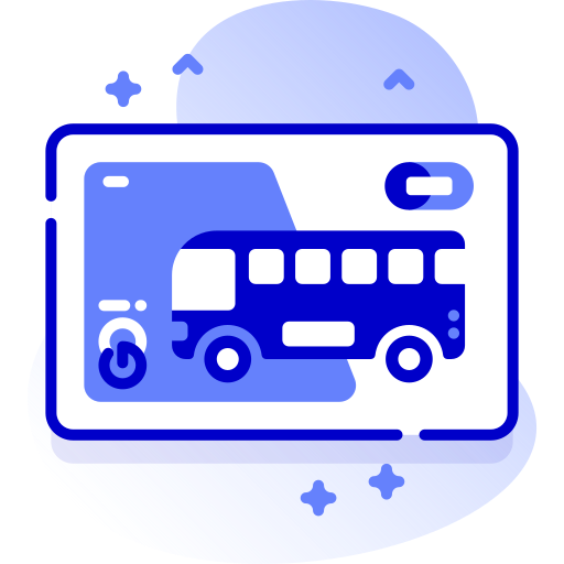 karta autobusowa Special Ungravity Lineal ikona