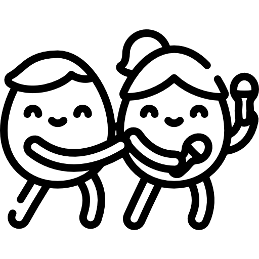 Конга Kawaii Lineal иконка
