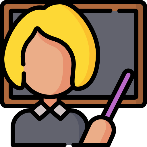 Учитель Special Lineal color иконка