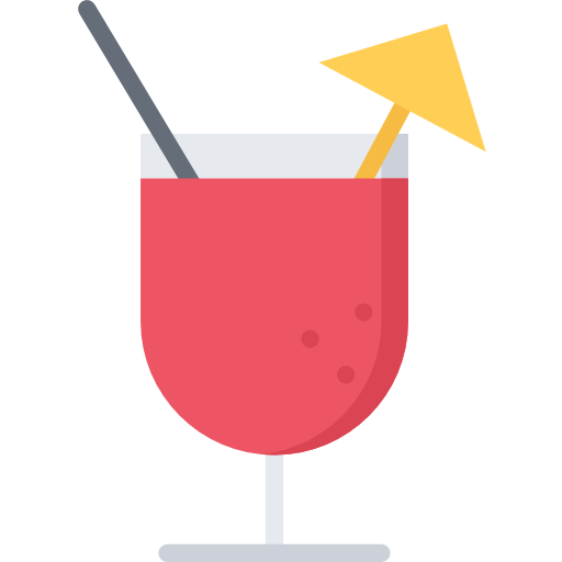 cocktail Coloring Flat Icône