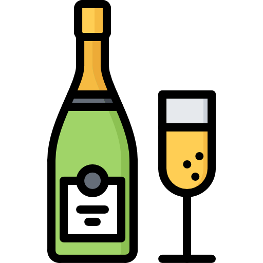 szampan Coloring Color ikona