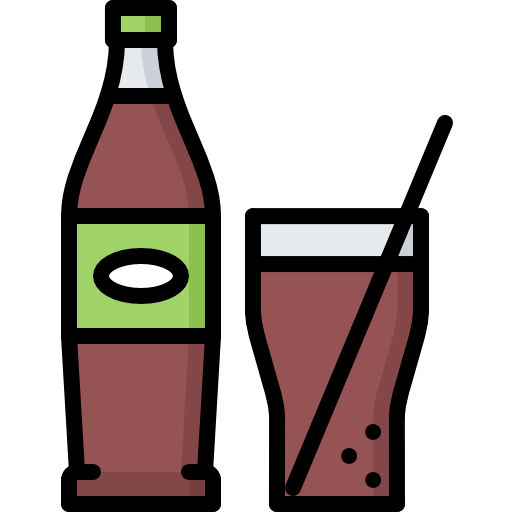 soda Coloring Color icono