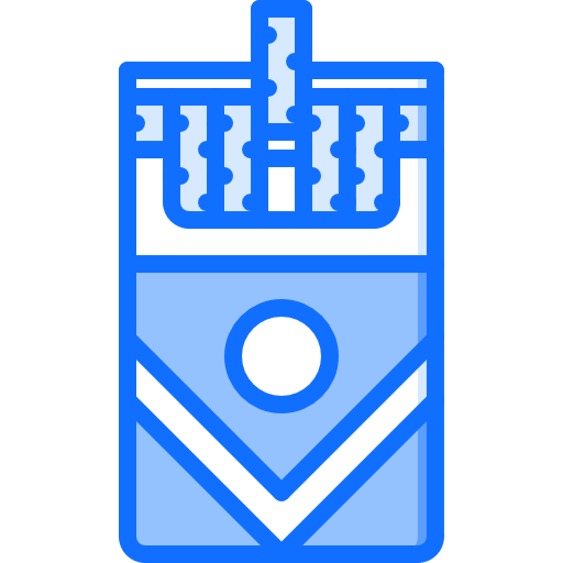 담배 Coloring Blue icon