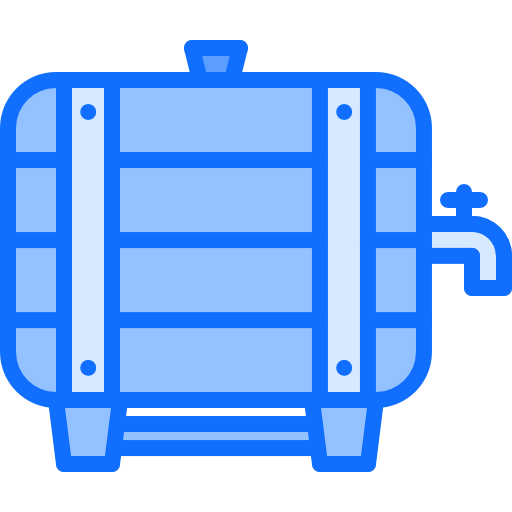 Barrel Coloring Blue icon