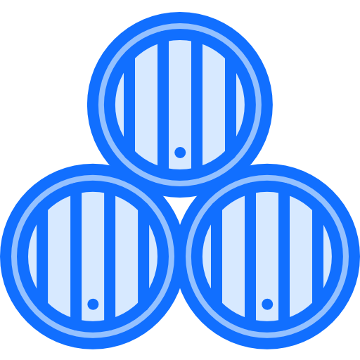 バレル Coloring Blue icon