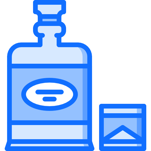 Whiskey Coloring Blue icon