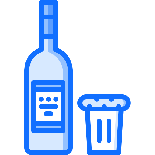 보드카 Coloring Blue icon