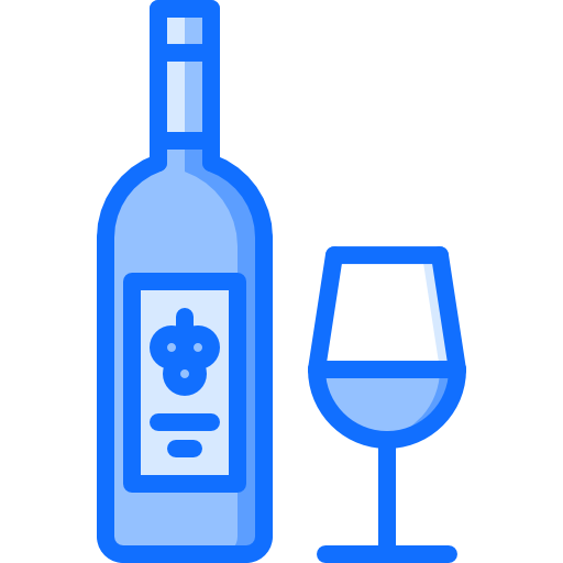 Wine Coloring Blue icon