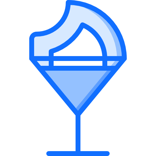 cocktail Coloring Blue icon