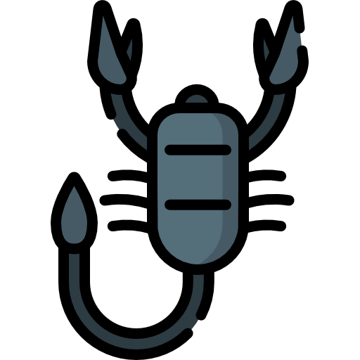 escorpión Special Lineal color icono