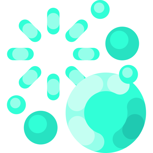 burbuja de agua Special Shine Flat icono