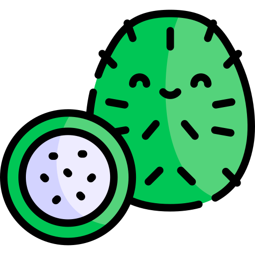 Tuna Kawaii Lineal color icon