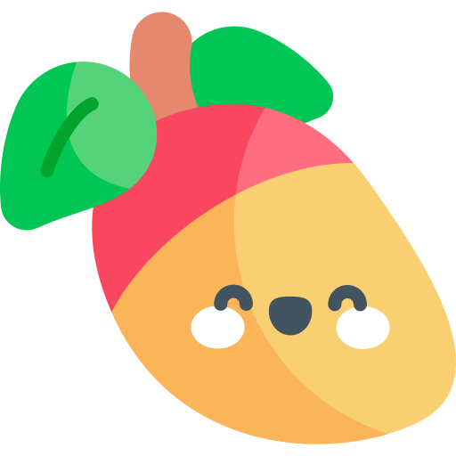 mango Kawaii Flat icono