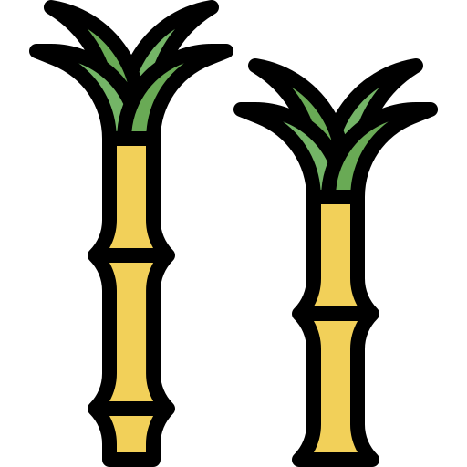 Sugar cane Generic color lineal-color icon