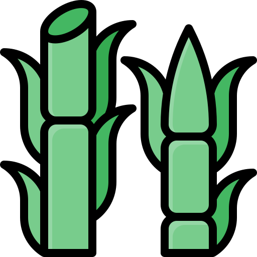 Сахарный тростник Generic color lineal-color иконка