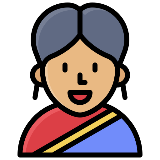 indische frau Generic color lineal-color icon