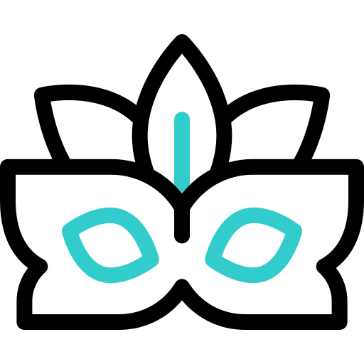 maska na oczy Basic Accent Outline ikona
