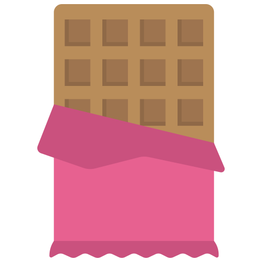 Chocolate bar Generic color fill icon