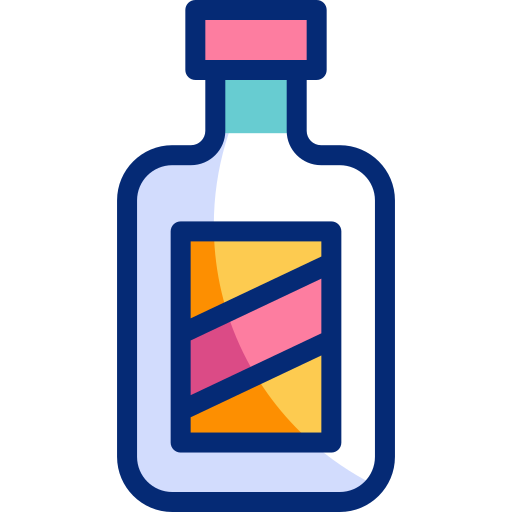 Aguardiente Basic Accent Lineal Color icon