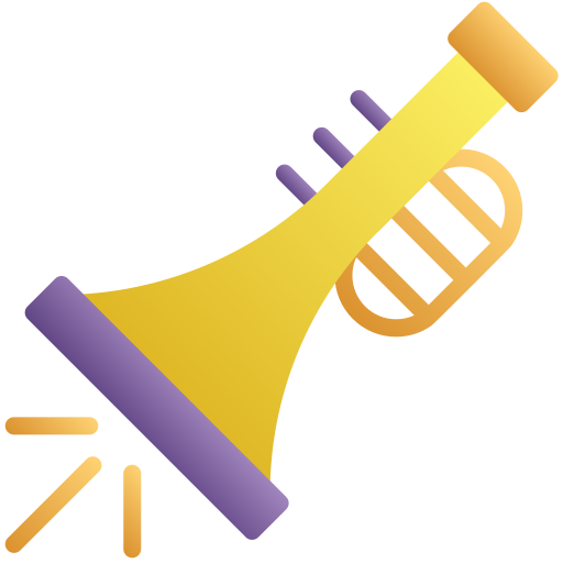 trompete Generic gradient fill icon