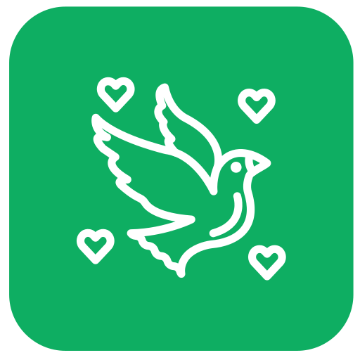 Love bird Generic color fill icon