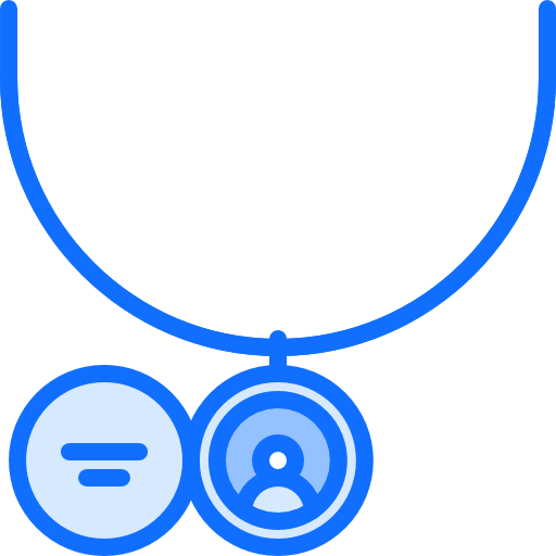 medalion Coloring Blue ikona