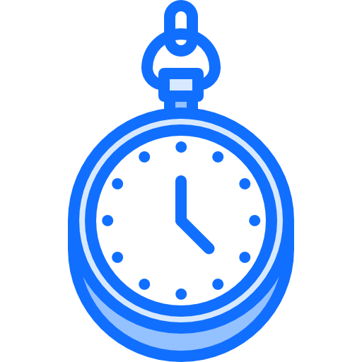 uhr Coloring Blue icon