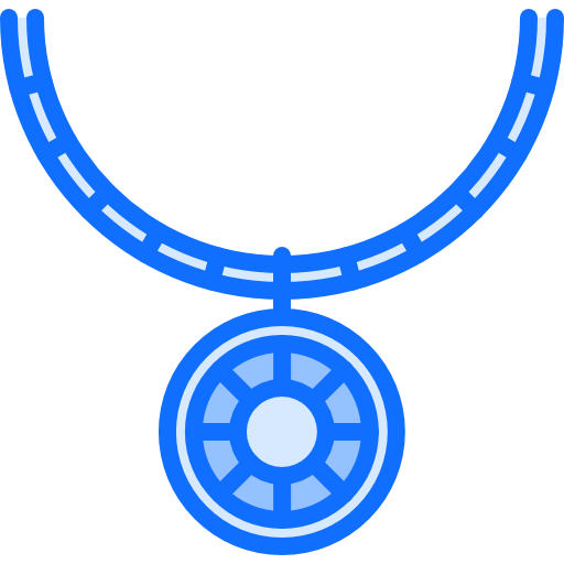 펜던트 Coloring Blue icon