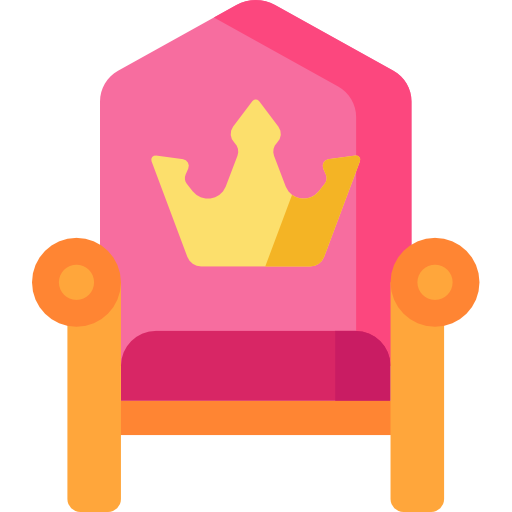 Throne Special Flat icon