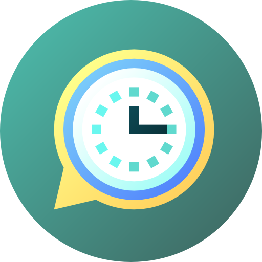 Customer service Flat Circular Gradient icon