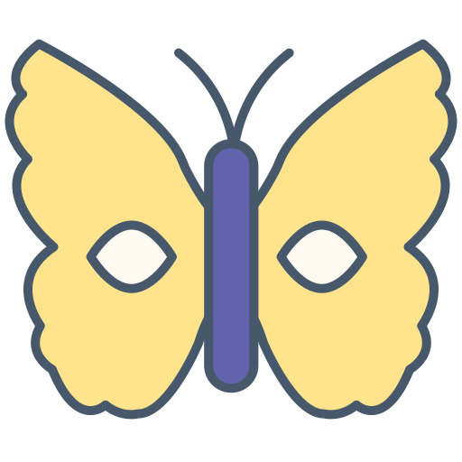 mariposa Generic color lineal-color icono