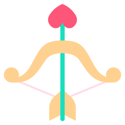 弓と矢 Generic color fill icon