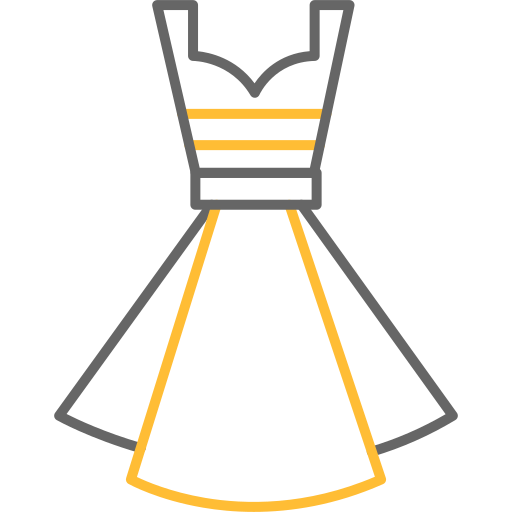 Dress Generic color outline icon