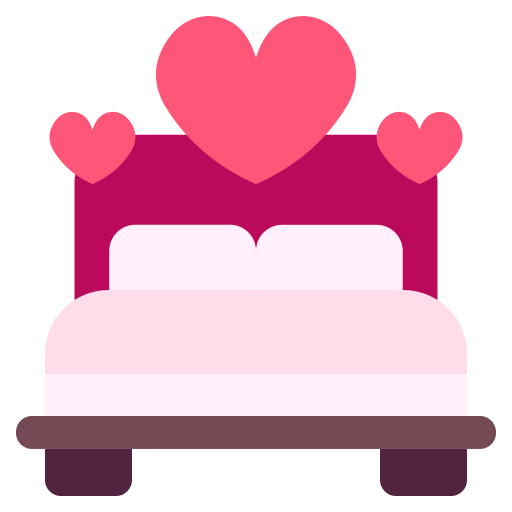 Двуспальная кровать Generic color fill иконка