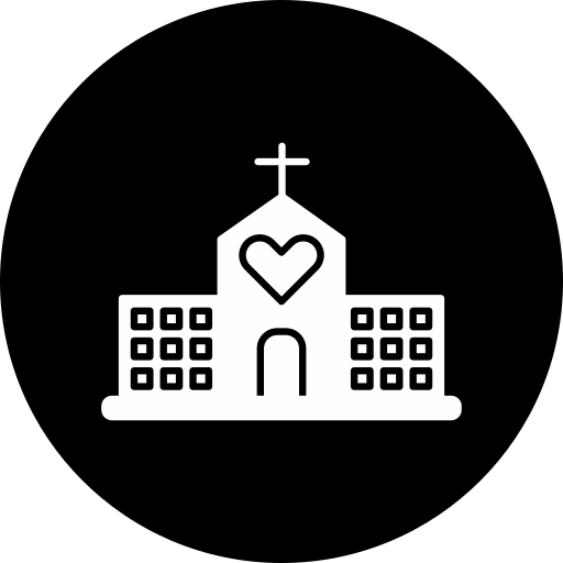 Церковь Generic black fill иконка