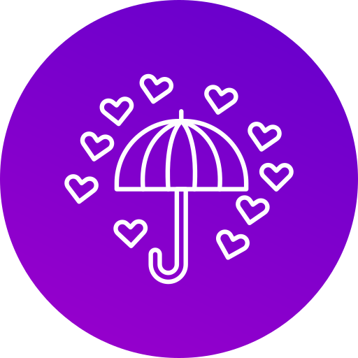 Umbrella Generic gradient fill icon