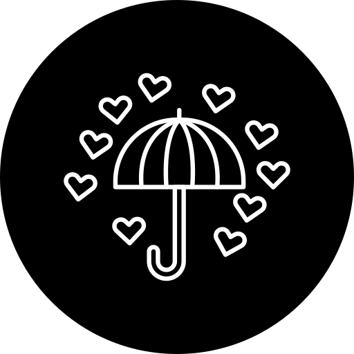 parapluie Generic black fill Icône