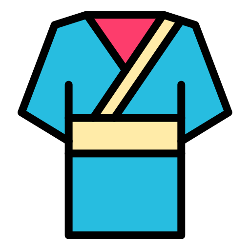 키모노 Generic color lineal-color icon