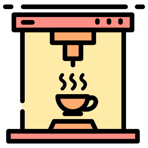 maszyna do kawy Generic color lineal-color ikona