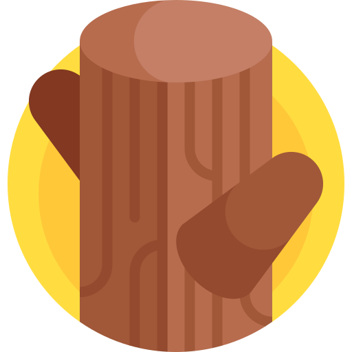 hout Detailed Flat Circular Flat icoon