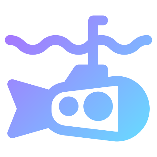 잠수함 Generic gradient fill icon