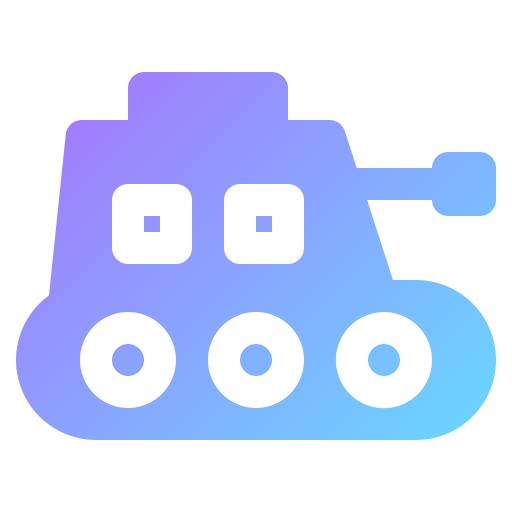 tank Generic gradient fill icoon