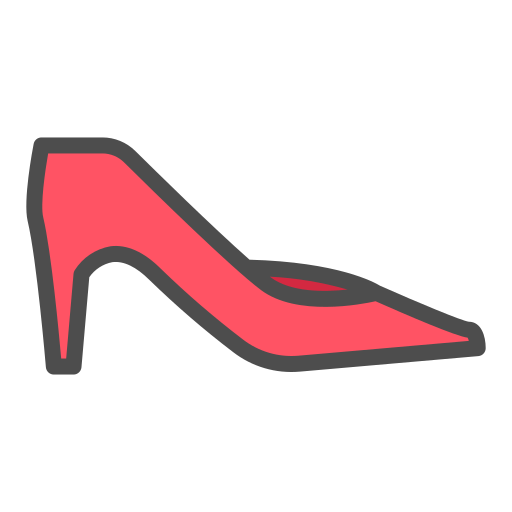 High heel Generic color lineal-color icon