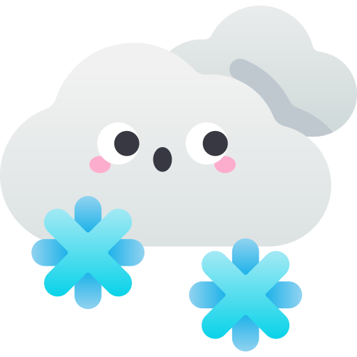 sneeuwstorm Kawaii Star Gradient icoon